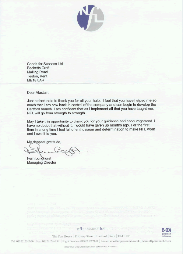 Testimonial from Michael Doggwiler